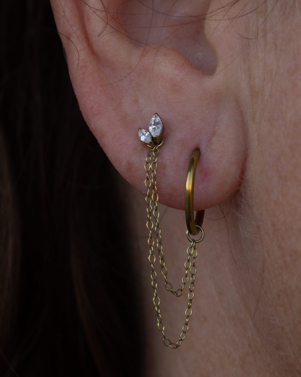 Lobe Marquise Chain