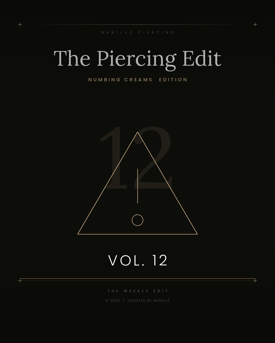 Vol. 12 · Numbing Creams