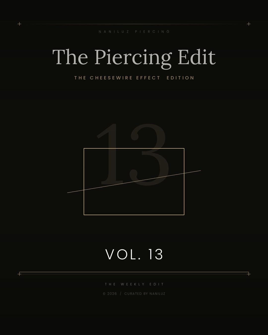 Vol. 13 · The Cheesewire Effect